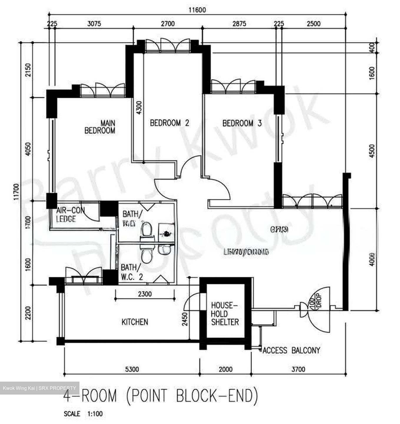 Blk 21 Jalan Membina (Bukit Merah), HDB 4 Rooms #636448241